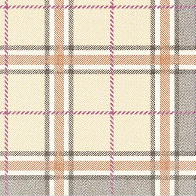 Produktbild von 50 Servietten "ROYAL Collection" 1/4-Falz 40 cm x 40 cm braun "Russel"