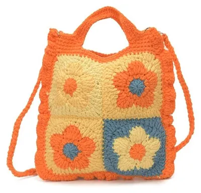 Produktbild von Mehrzweckstoff-Umhängetasche mit Blumenmuster