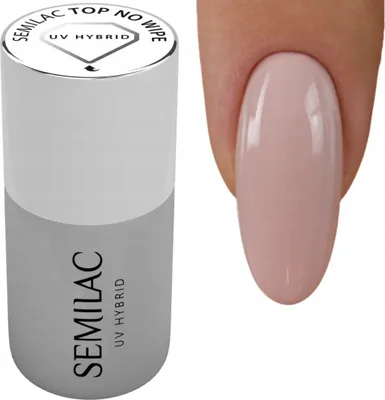 Obrázek produktu pro Semilac Top No Wipe Hybridní lak na nehty 11ml