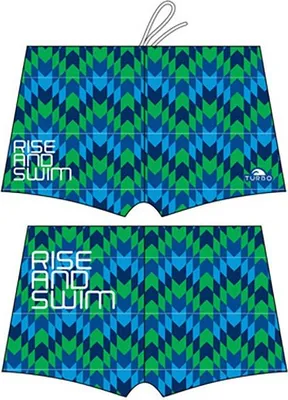 Image de Maillot de bain boxer Turbo Rise&swim multicolore, taille M, homme, multicolore, taille M