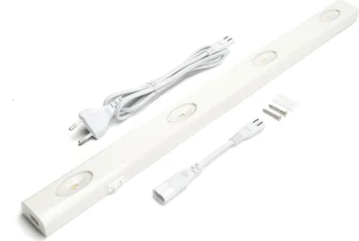 Produktbild von StarLicht LED Unterbauleuchte LIMNOS weiß 55cm 4W warmweiß 3000K verlängerbar mit Schalter