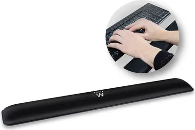 Immagine prodotto di Ewent EW3180 Supporto per polso in poliestere, gomma nera