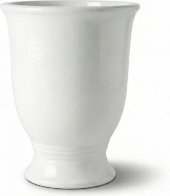 Produktbild von Provencelia Keramik Pflanzkübel Arthur Weiß, Ø55 x H69 cm, frostbeständig, handgefertigt, glasiert, Outdoor, Garten, Terrasse, winterfest