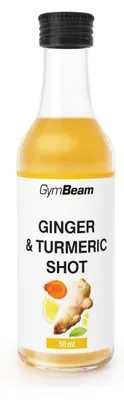 Produktbild von GymBeam - Ingwer & Kurkuma Shot, 50 ml, ohne Geschmack