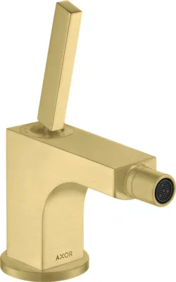 Produktbild von Einhebel-Bidetmischer AXOR CITTERIO DN 15 m ZAG 1 1/4Zoll brushed brass brushed brass