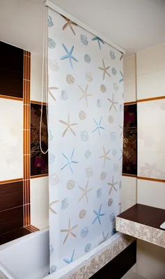 Obrázok produktu pre Polokapsová sprchová roleta 100x240 cm model Oceanic - extra úzka - špeciálna veľkosť