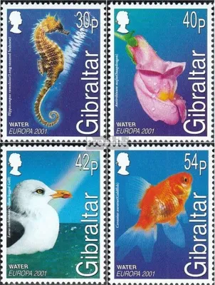 Produktbild von Briefmarken Gibraltar 2001 Mi 962-965 (kompl.Ausg.) postfrisch Europa