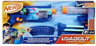 Produktbild von NERF Loadout Cyberlight Ghost Blaster 0 - STK