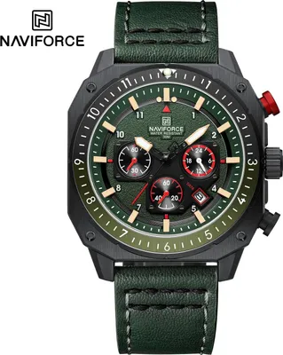 Produktbild von Uhr NAVIFORCE SQ-38604 - Grün/Schwarz Herren Uhr KP38604