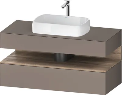 Produktbild von DURAVIT QA4732055430000 QAT KWTU WH Eck 1200x550x600 bs. Mt.