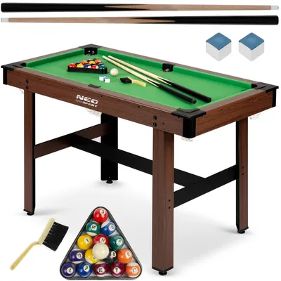 Produktbild von Billardtisch 122 x 61 x 76 cm NS-807 dunkelbraun