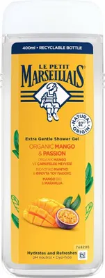 Obrázek produktu pro Extra jemný sprchový gel Organic Mango Passion
