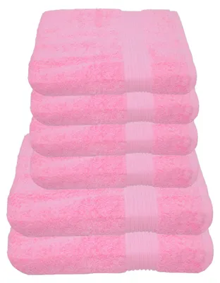 Produktbild von Julie Julsen Handtuch Set Babyrosa,Set:6 tlg. 2 Bade- 4 Handtücher