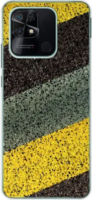 Produktbild von König Design Hülle kompatibel mit Xiaomi Redmi 10C Kunststoff Soft Handyhülle - Handy Case Streifen Abstrakt