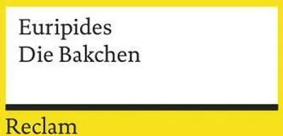 Zdjęcie produktu dla Die Bakchen. Tragödie