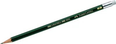 Produktbild von Bleistift Castell 9000 B mit Radierer Packung mit 12 Stück
