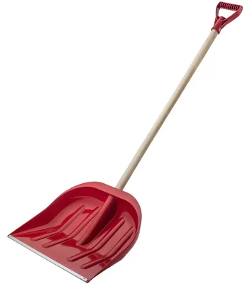 Obrázok produktu pre Lopata na sneh, odolná konštrukcia, ergonomická rukoväť, červená