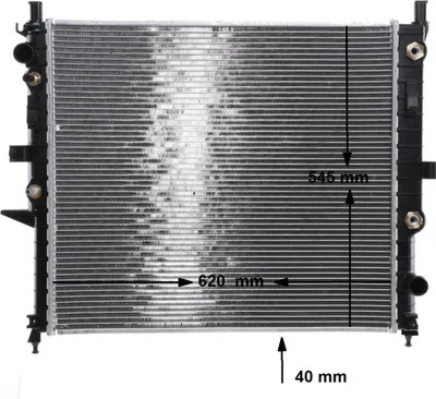 Produktbild von MAHLE CR 551 000S Kühler Wasserkühler Motorkühler passend für MERCEDES-BENZ M-Klasse (W163)