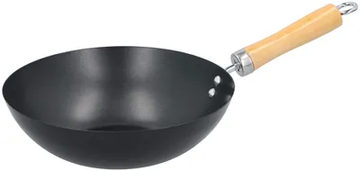 Wokpfanne Keramik Antihaft 4 Liter 25 cm schwarz