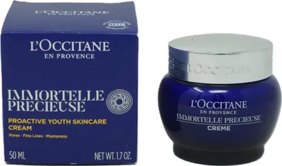 Produktbild von L'Occitane Immortelle Precious, Augenbalsam, Frauen, Universalhülle, Anti-Aging, Antiaugenringe, Aufpolsterung, Auffrischend, Hyaluronsäure, Topf