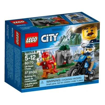 Zdjęcie produktu dla LEGO City Off-Road Chase, Zestaw do budowania, 5 lat(a), 37 szt., 66 g