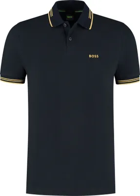 Produktbild von Boss Green Polo Paul dunkelblau Slim Fit