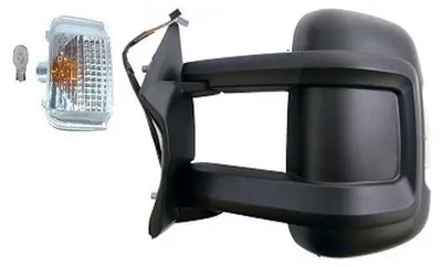 Immagine prodotto di Specchio retrovisore esterno sinistro elettrico, braccio lungo, per Fiat Ducato 250, codice ricambio 735661887