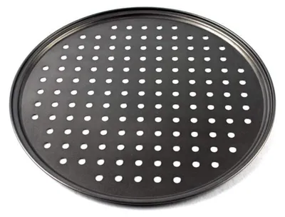 Obrázok produktu pre Hrnec na pizzu s perforovaným povrchom, s nepriľnavou úpravou, priemer 32 cm