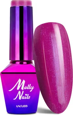 Immagine prodotto di Molly Nails Bling it on Hybridlack! Viola Chic 8 g Nr. 504
