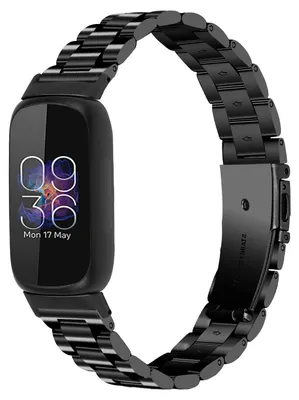 Produktbild von By Qubix passend für Fitbit Inspire 3 - Gliederarmband - Schwarz