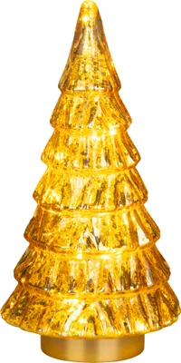 Immagine prodotto di Decorazione MagicHome Natale, Albero, 12xLED bianco caldo, 2xAA, IP20, 13x13x28 cm