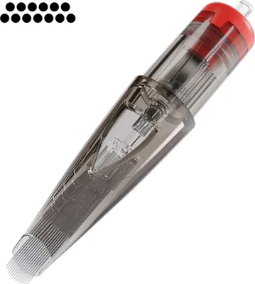 Zdjęcie produktu dla Cartridge do tatuażu El Cartel 0.35 mm 13 Soft Edge Magnum MT 10 szt.