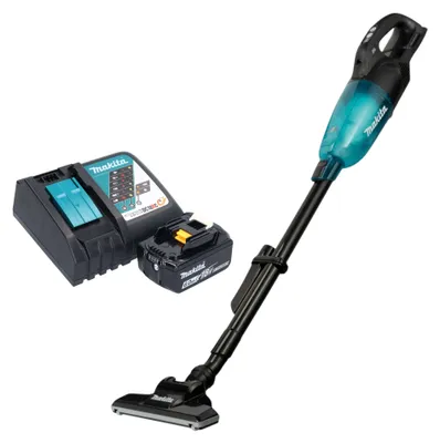 Obrázok produktu pre Makita DCL 284 FRGB akumulátorový vysávač 18 V 0,73 l čierny bezkefový + 1x akumulátor 6,0 Ah + nabíjačka