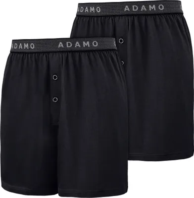 Produktbild von Adamo 2er-Pack Boxershorts Übergröße schwarz
