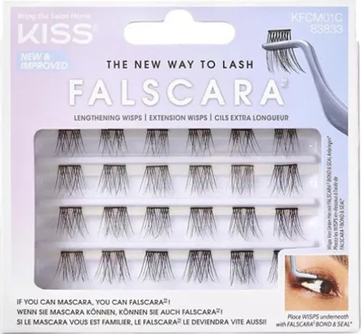 Zdjęcie produktu dla KISS Falscara Eyelash Wisp Multi Shorty Black