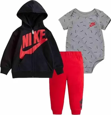 Zdjęcie produktu dla Nike Kids Just Do It Toss Body 3 Units wielokolorowy 9 miesięcy wielokolorowy 9 miesięcy