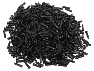 Produktbild von Badmintonschläger-Saitenschutz, schwarz, aus Nylon, Schlägersaitenschutzschlauch zur Reparatur