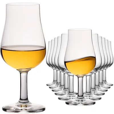 Produktbild von IMPERIAL Nosing Glas 12er Set – Tasting Glas für Whisky & Brandy – 120ml Crystalline Glas Whiskeyglas Spülmaschinenfest