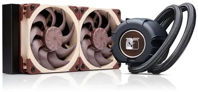 Produktbild von Noctua NL-LC1-24, All-in-One-Flüssigkeitskühler, 12 cm, 107,3 m³/h, Braun