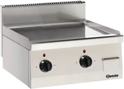 Produktbild von Elektro-Griddleplatte glatt, 600 mm breit