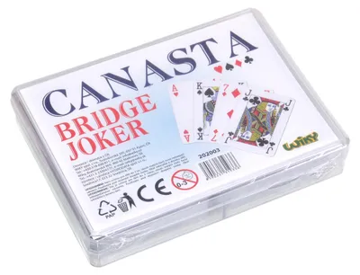 Produktbild von Canasta-Karten – Kunststoffbox