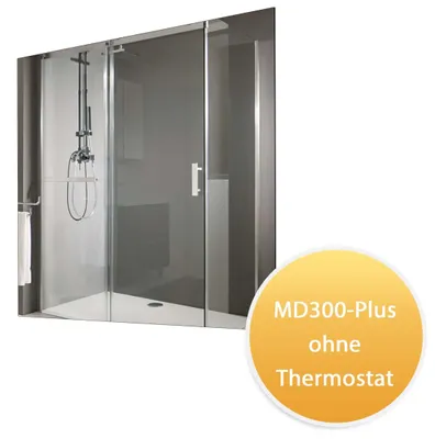 Produktbild von MD300-Plus Spiegel Infrarotheizung 60x60cm 300Watt ohne Thermostat