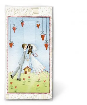 Produktbild von 10 Taschentücher Lovers Forever
