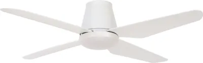 Zdjęcie produktu dla Wentylator sufitowy z oświetleniem LED i pilotem Airfusion Aria CTC White 122 cm