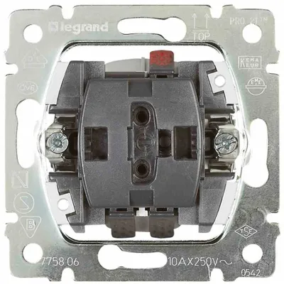 Produktbild von Legrand 775804 Einsatz Wippschalter Jalousie