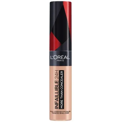 Zdjęcie produktu dla L'Oreal Paris, Infaillible More Than Concealer, Full Cover, Cream Concealer, 324, Oat Meal, 11 ml