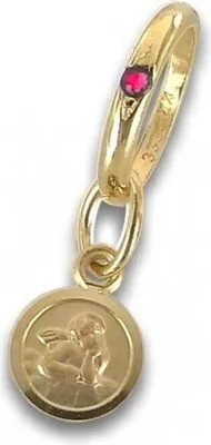 Produktbild von Anhänger - Gold 333 8K Rubin - Taufring