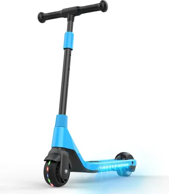 Produktbild von Denver SCK-5400 Blau Elektrischer Kinderroller – LED-Licht, 6 km Reichweite, 80W Motor, 50kg Tragkraft