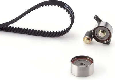 Produktbild von GATES K015404XS Zahnriemensatz für TOYOTA MR 2 II (SW2) 177-Zähne