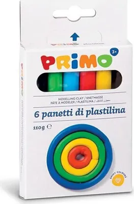 Immagine prodotto di PRIMO plastilina 6 x 18 g